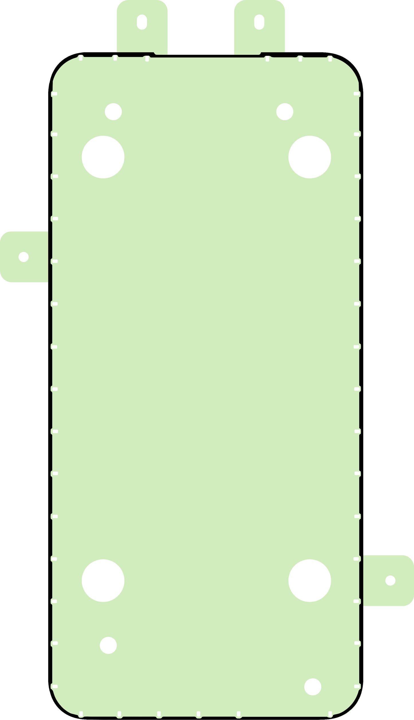 Display ragasztó Samsung Galaxy A35 5G A356, Service Pack GH81-25066A