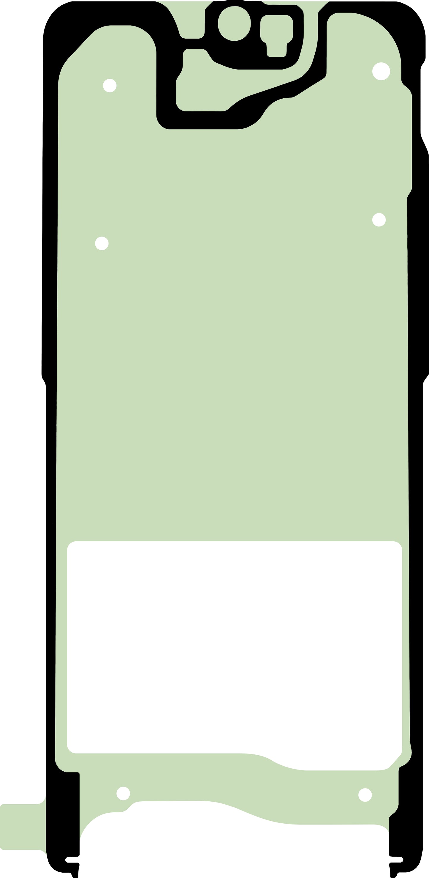 Display ragasztó Samsung Galaxy S20 Ultra 5G G988 / S20 Ultra G988, Service Pack GH02-20428A