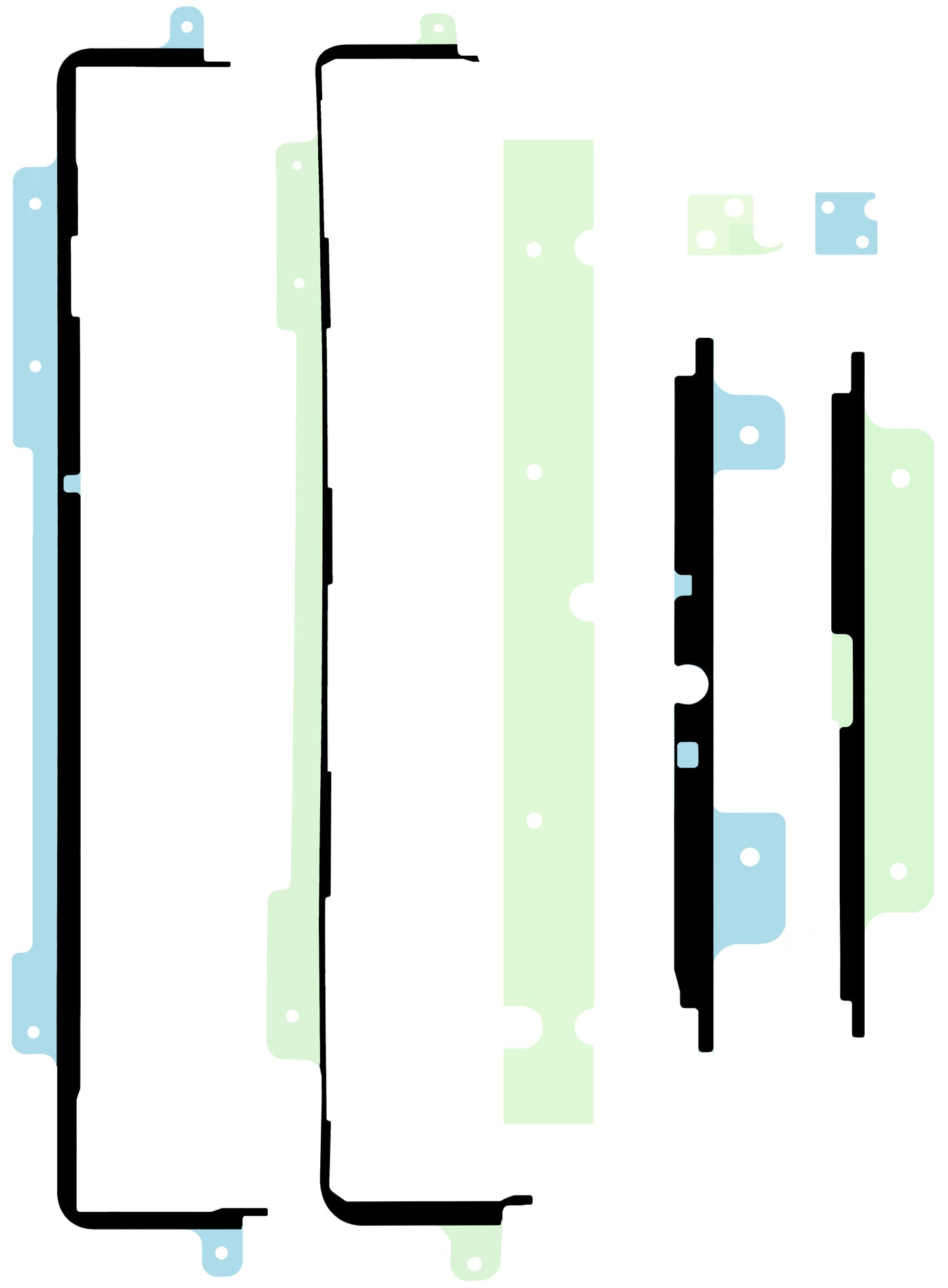 Display ragasztó Samsung Galaxy Tab S6, Service Pack GH82-20768A