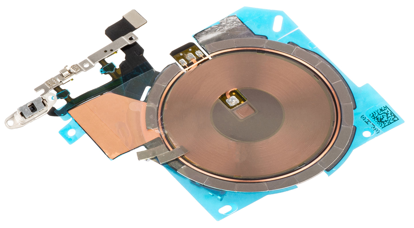 NFC antenna - Mikrokapcsoló gomb Be-Ki - Hangerő - Profil - Vezeték nélküli töltő modul Apple iPhone 14 Pro