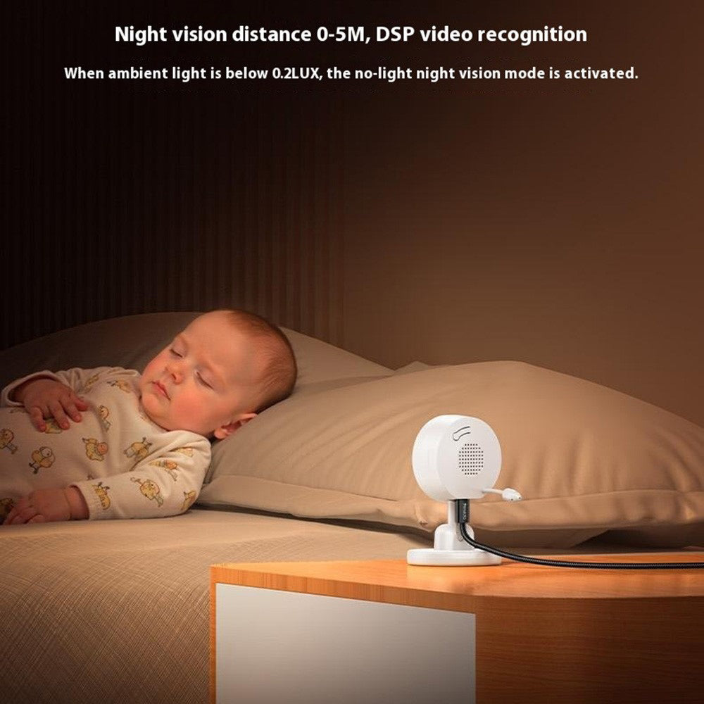 Baby Monitor Yesido KM26, Wi-Fi, Fehér