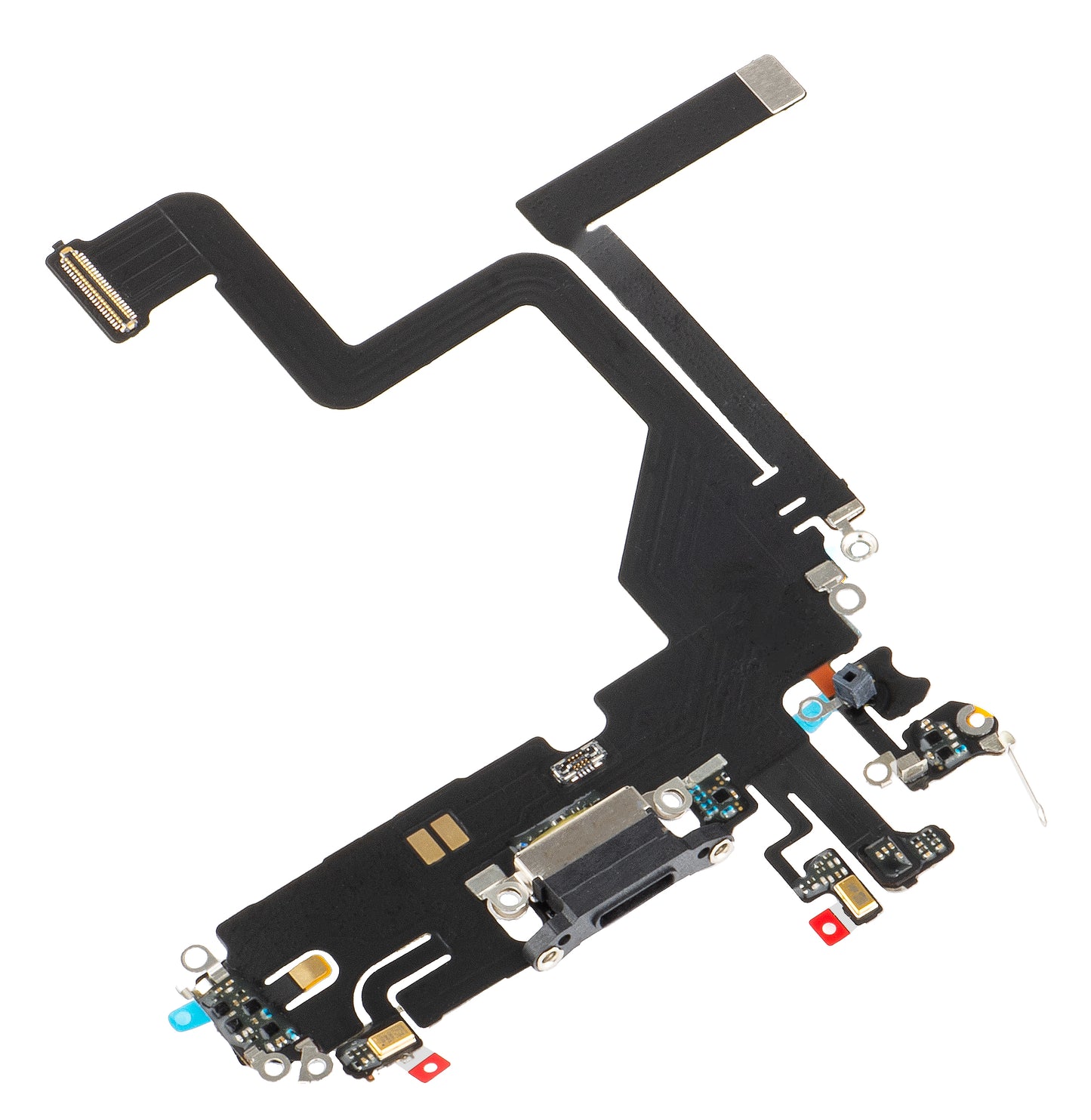 Fejpánt töltőcsatlakozóval - Apple iPhone 14 Pro mikrofon, Fekete