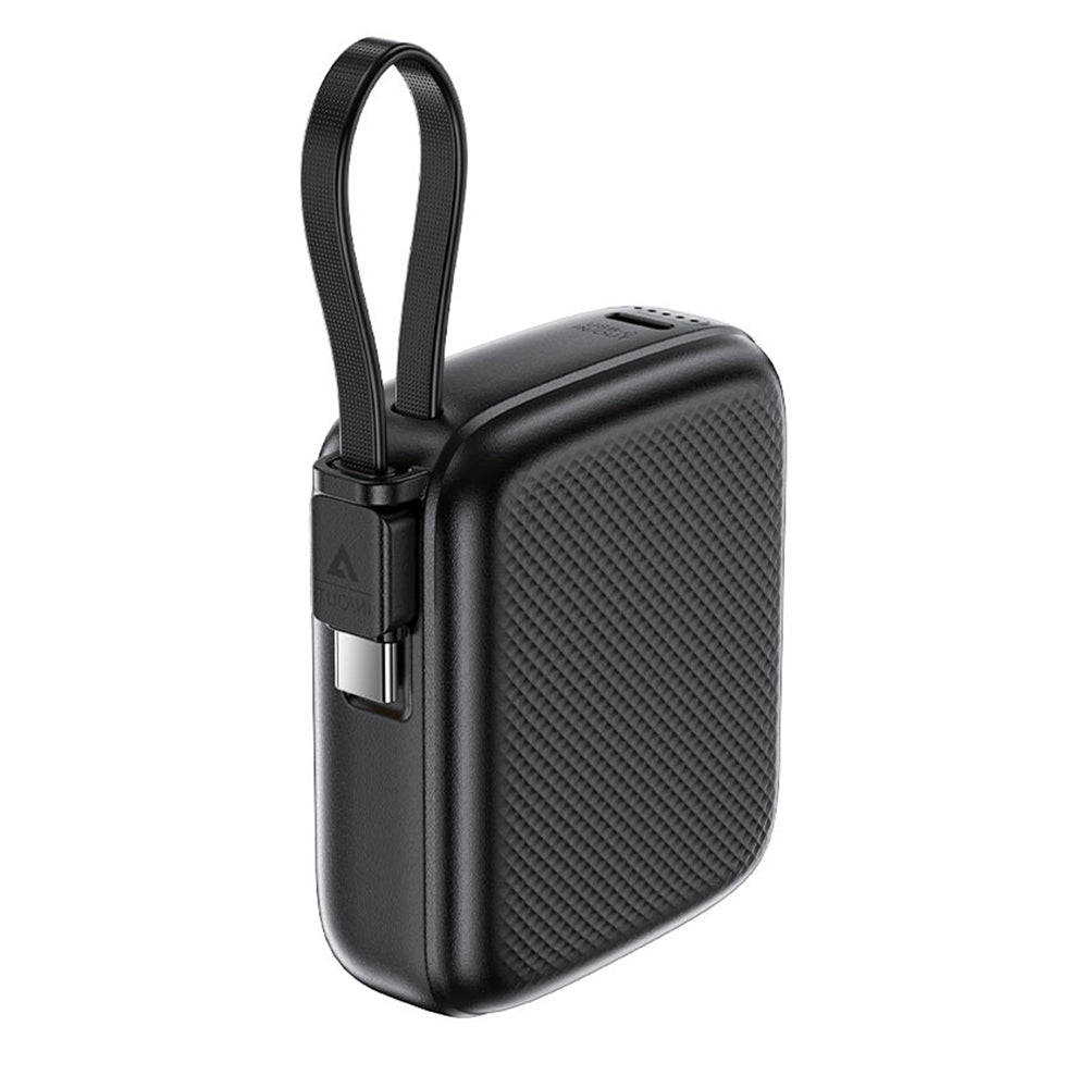 Külső akkumulátor Acefast M15, 10000mAh, 20W, PD, 2 x USB-C, Fekete