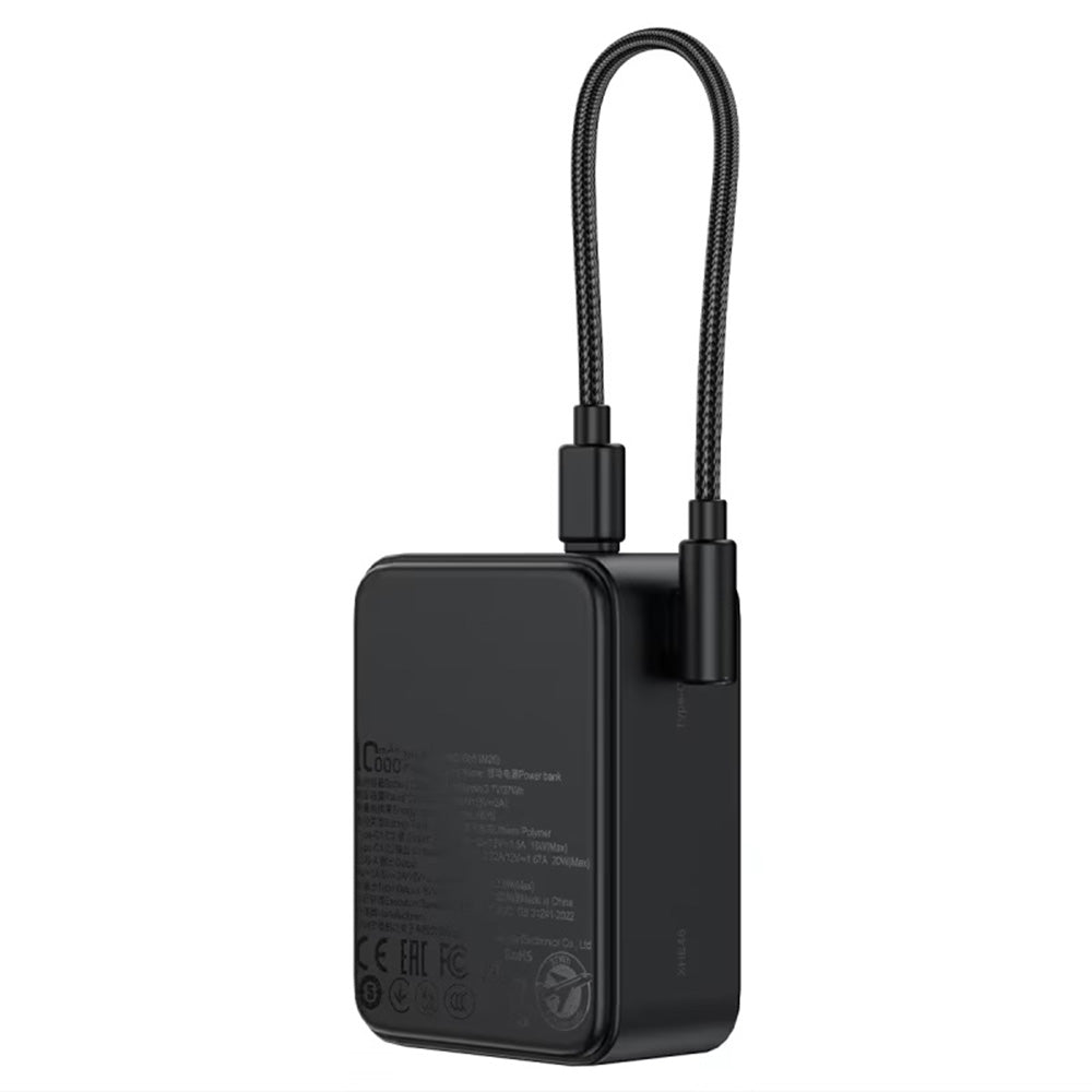 Külső akkumulátor Acefast M28, 10000mAh, 22.5W, QC + PD, 1 x USB-A - 2 x USB-C, Fekete