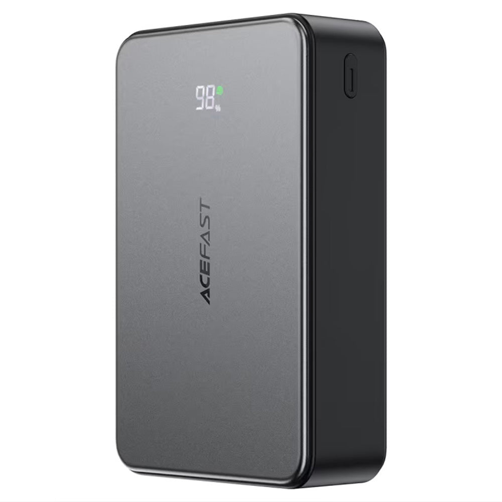 Acefast M29 külső akkumulátor, 20000mAh, 22.5W, QC + PD, 1 x USB-A - 2 x USB-C, Fekete