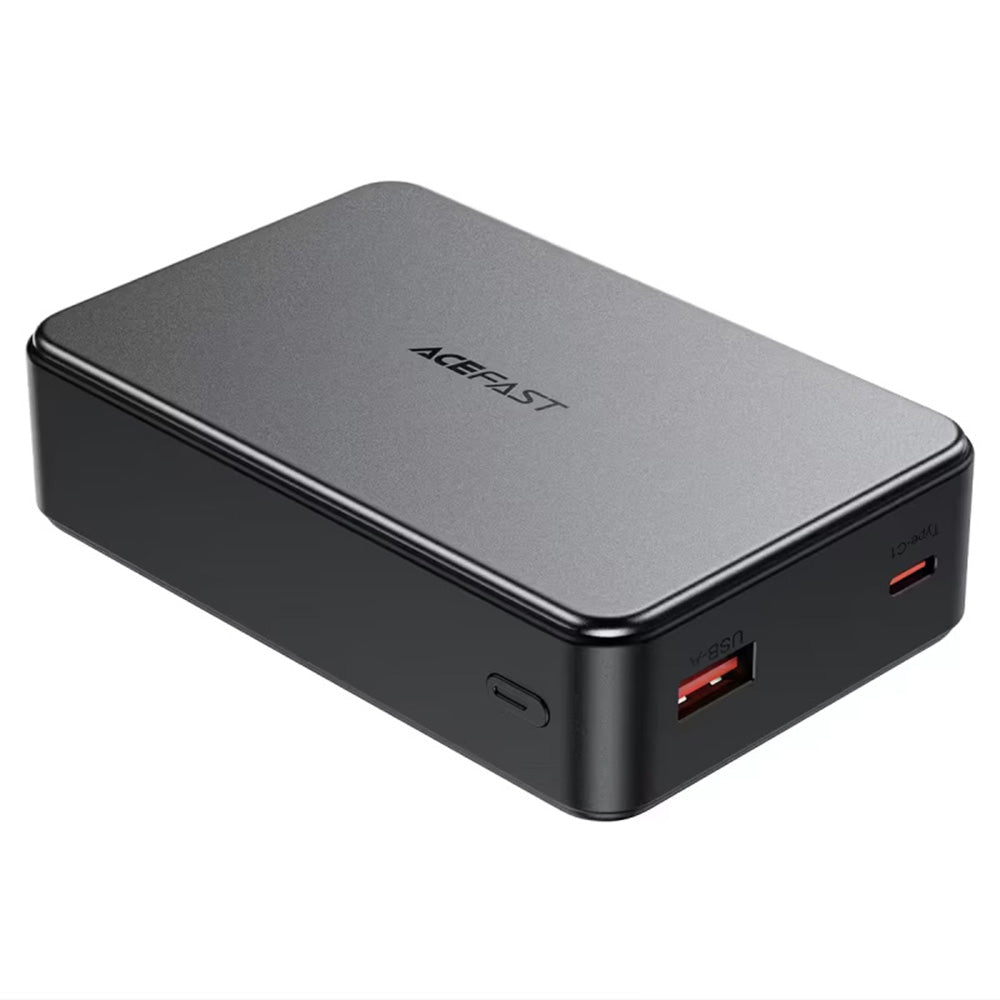 Acefast M29 külső akkumulátor, 20000mAh, 22.5W, QC + PD, 1 x USB-A - 2 x USB-C, Fekete