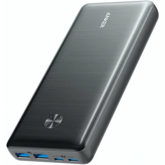 Anker PowerCore III Elite külső akkumulátor, 25600mAh, 87W, QC + PD, 2 x USB-A - 2 x USB-C, fekete A1291H11