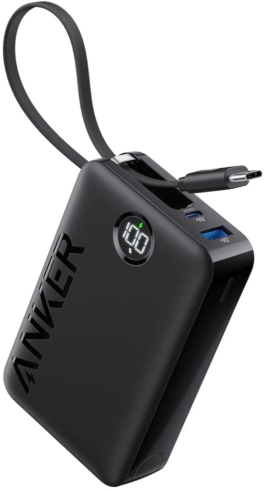 Anker PowerCore 335 külső akkumulátor, 20000mAh, 22,5W, QC + PD, 1 x USB-A - 2 x USB-C, fekete A1647G11