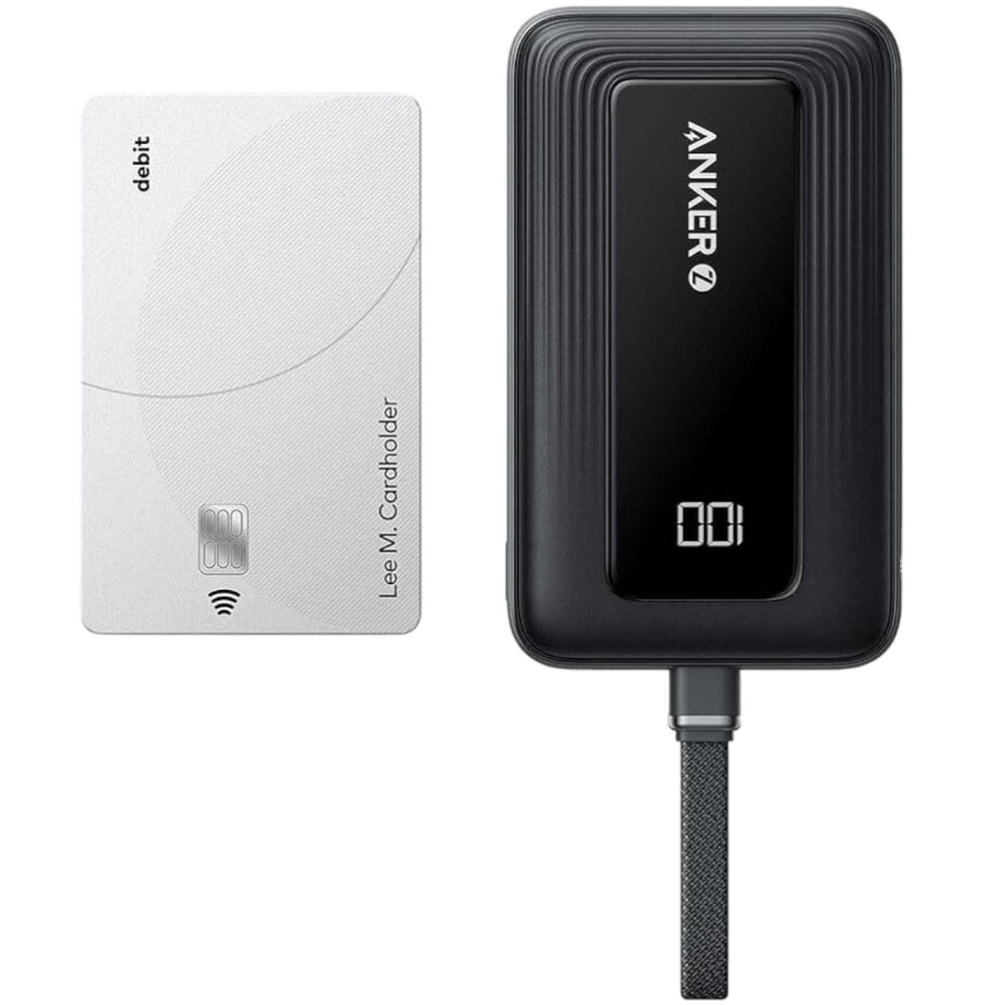 Anker Zolo külső akkumulátor, 10000mAh, 30W, QC + PD, 1 x USB-A - 2 x USB-C, Fekete A1688H11