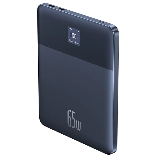 Baseus Blade 2 külső akkumulátor, 12000mAh, 65W, PD, 2 x USB-C, kék P10063801323-00