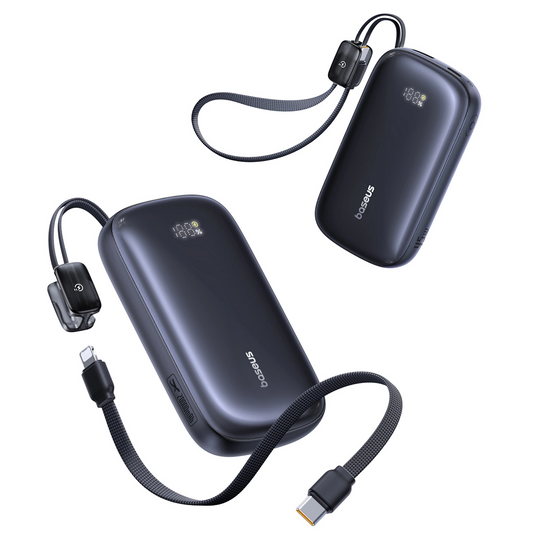 Baseus EnerFill FC21 QPow 3 Ultra külső akkumulátor, 20000mAh, 45W, QC + PD, 1 x USB-A - 1 x USB-C, fekete E0027P00