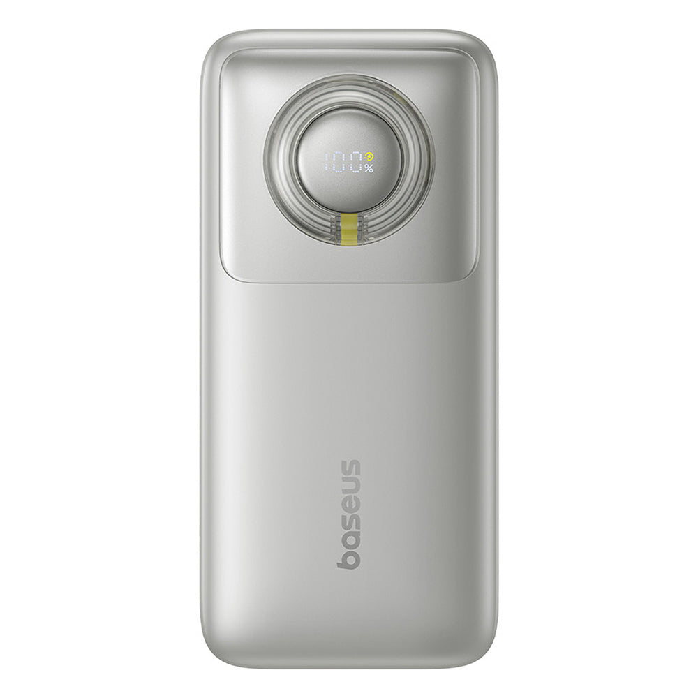Baseus Free2Pull külső akkumulátor, 20000mAh, 65W, PD, 2 x USB-C, szürke P10073700843-00
