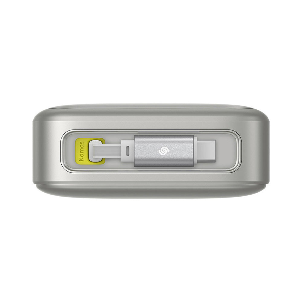 Baseus Free2Pull külső akkumulátor, 20000mAh, 65W, PD, 2 x USB-C, szürke P10073700843-00