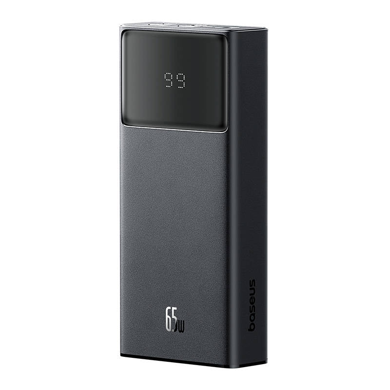 Baseus Star Lord külső akkumulátor, 20000mAh, 65W, QC + PD, 1 x USB-C - 2 x USB-A, Fekete P10022906113-00