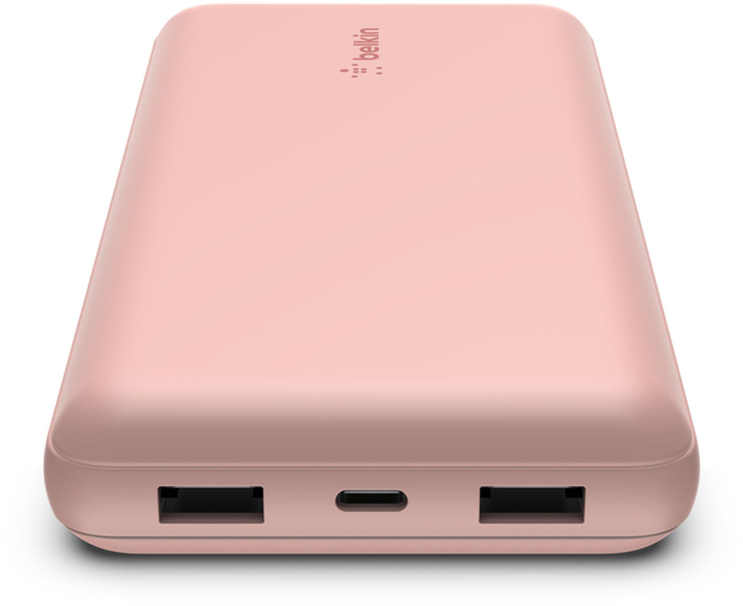 Belkin BoostCharge külső akkumulátor, 20000mAh, 15W, 1 x USB-C - 2 x USB-A, Rózsaarany BPB012btRG