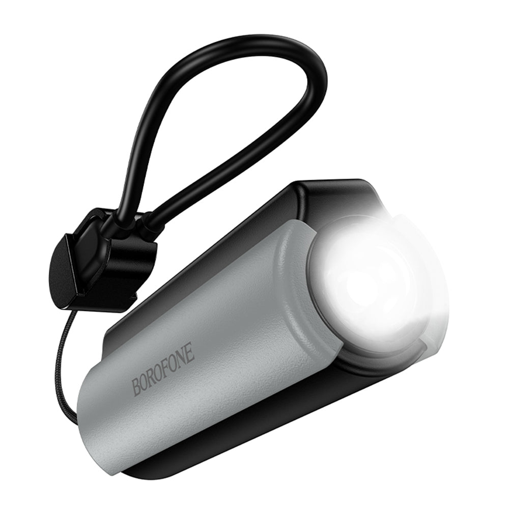 Borofone BJ87 Star külső akkumulátor, 5000mAh, 10W, 1 x USB-C, Szürke
