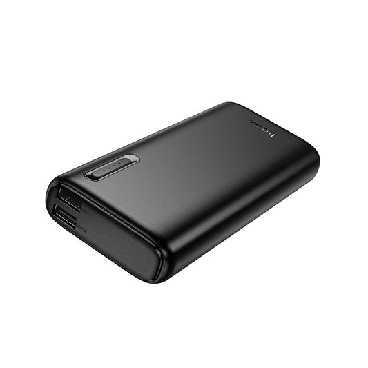 HOCO J158A Külső Akkumulátor, 10000mAh, 10W, 2 x USB-A, Fekete
