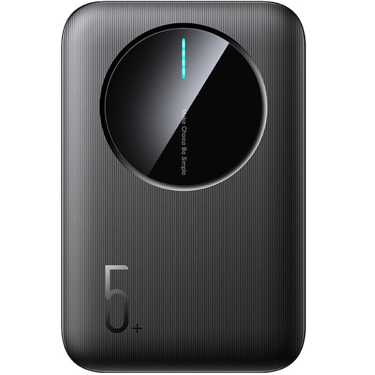 Joyroom JR-PBF13 külső akkumulátor, 5000mAh, 12W, 1 x USB-C - 2 x USB-A, Fekete