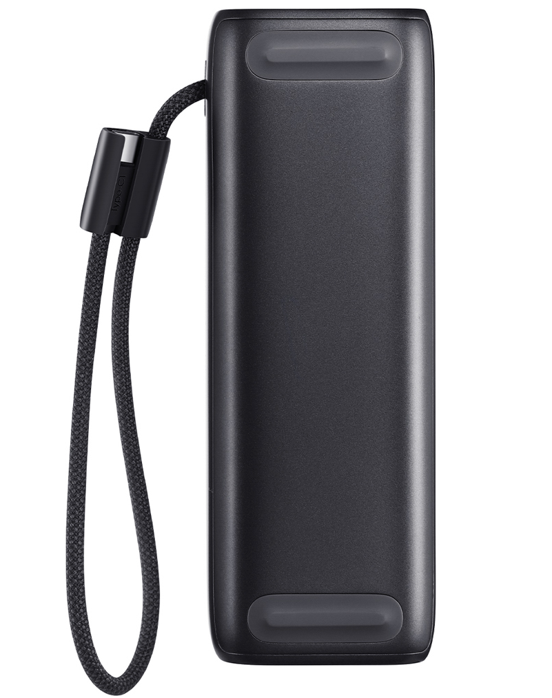 Joyroom PODIX PR70 külső akkumulátor, 25000 mAh, 240 W, QC + PD, 1 x USB-A – 3 x USB-C, fekete