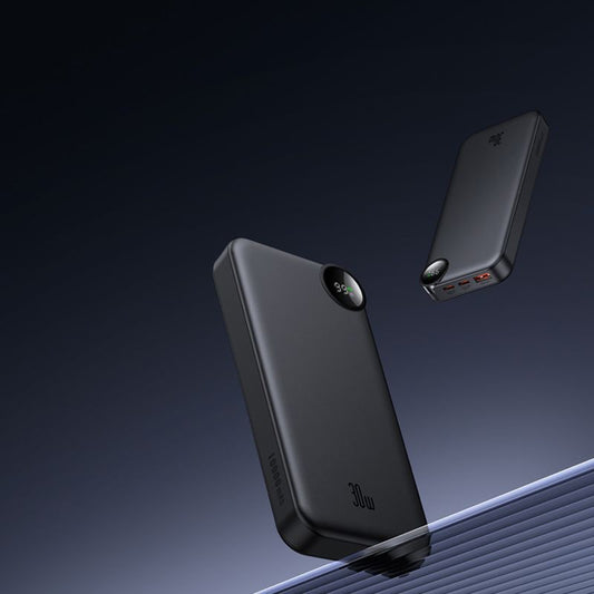 McDodo MC-3850 Display külső akkumulátor, 10000mAh, 30W, QC + PD, 1 x USB-A - 2 x USB-C, fekete