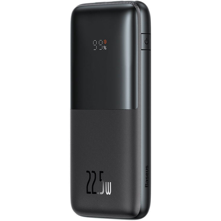 Baseus Bipow Pro külső akkumulátor, 10000mAh, 22.5W, QC + PD, 1 x USB-C - 2 x USB-A, Fekete PPBD040001