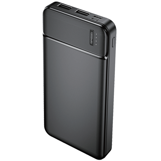 MaXlife MXPB-01 külső akkumulátor, 10000mAh, 12W, 2 x USB-A, fekete