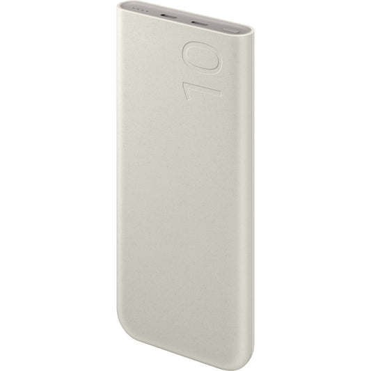 Samsung külső akkumulátor, 10000mAh, 25W, PD, 2 x USB-C, bézs EB-P3400XUEGEU