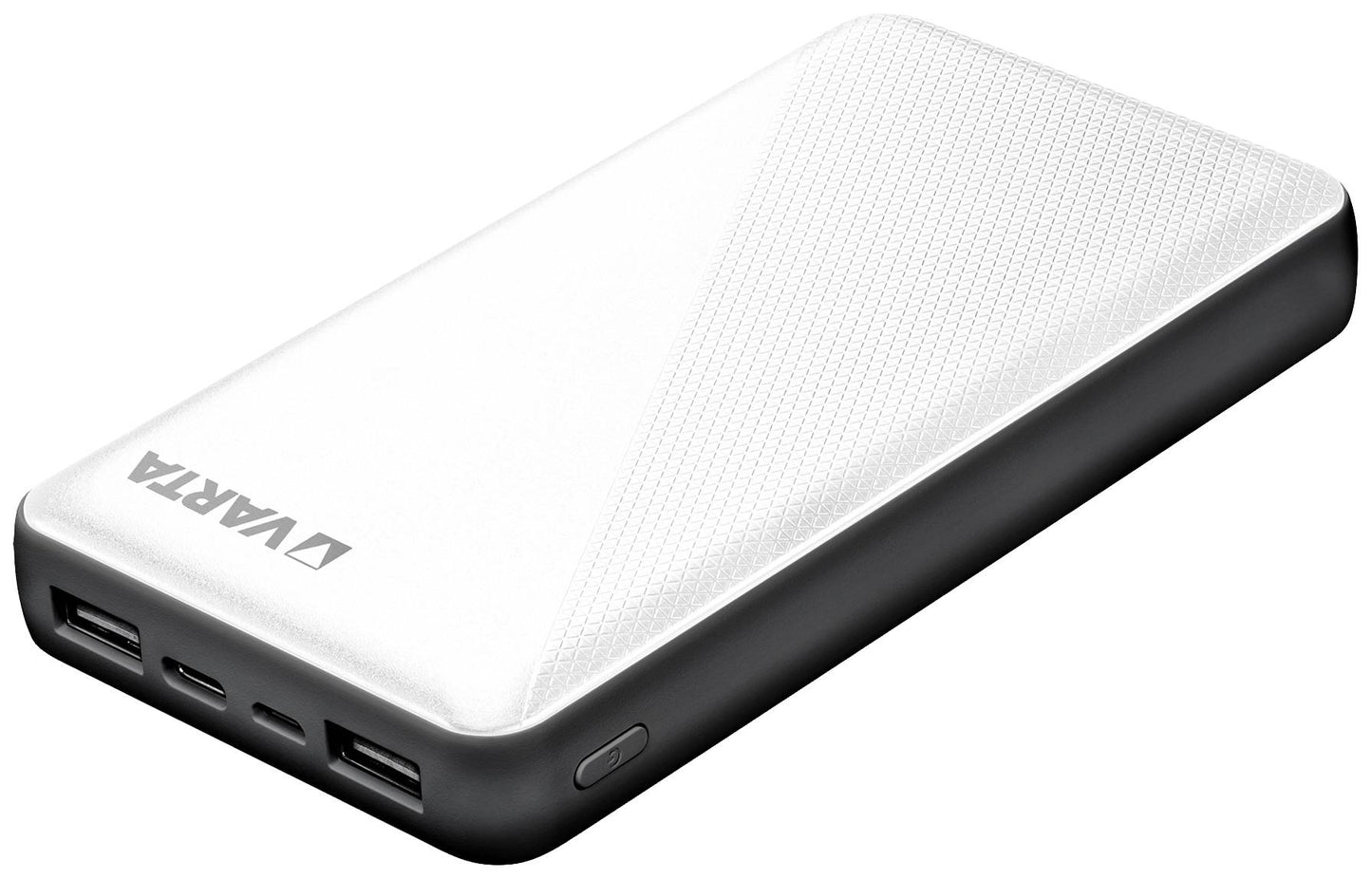 Varta Energy külső akkumulátor, 15000mAh, 15W, 2 x USB-A - 1 x USB-C, fehér