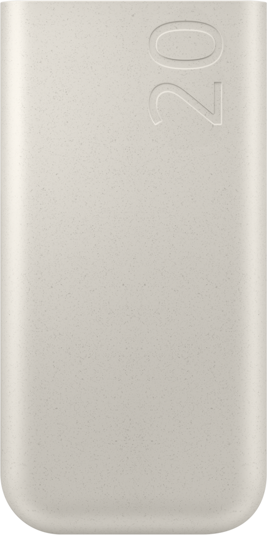 Samsung külső akkumulátor, 20000mAh, 45W, PD, 3 x USB-C, bézs EB-P4520XUEGEU
