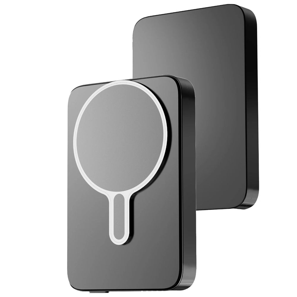 Vezeték nélküli külső akkumulátor 3MK MagSnap Go, 10000mAh, 20W, PD + FQI, 1 x QI - 1 x USB-C, Szürke