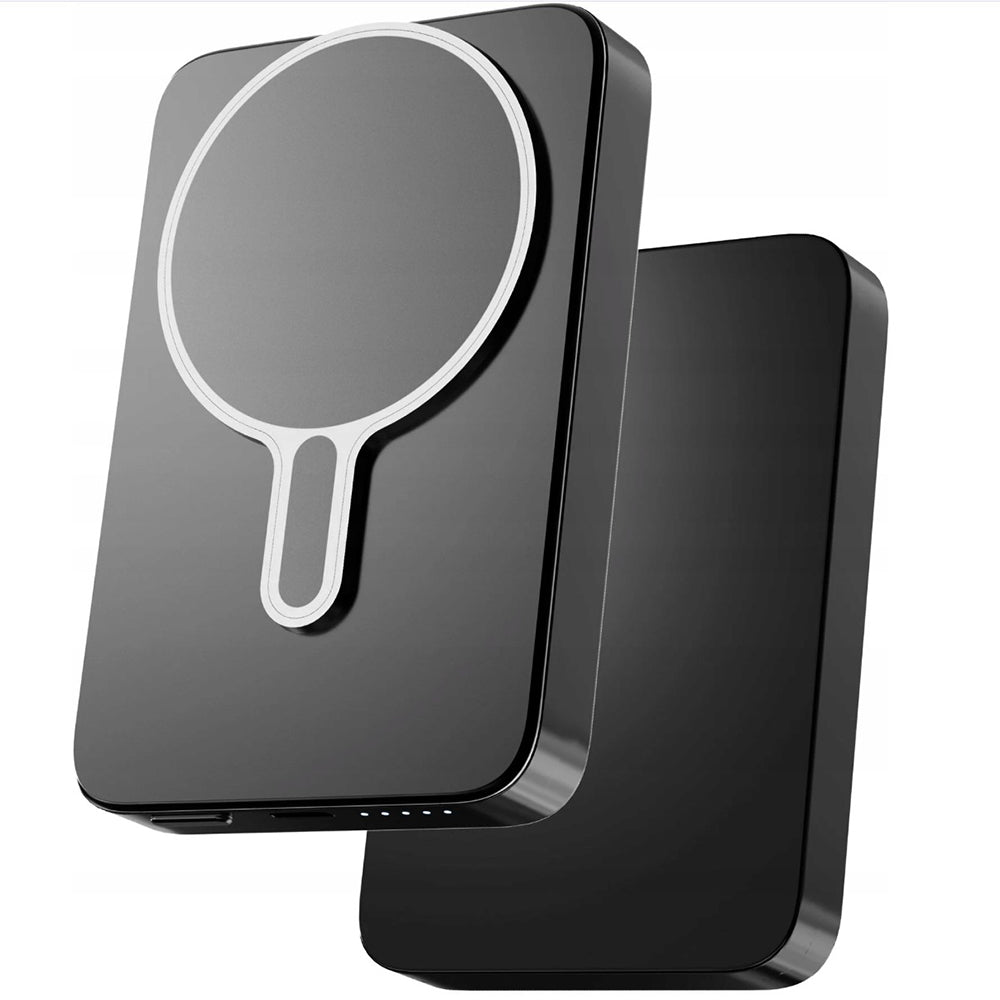 Vezeték nélküli külső akkumulátor 3MK MagSnap Go, 10000mAh, 20W, PD + FQI, 1 x QI - 1 x USB-C, Szürke