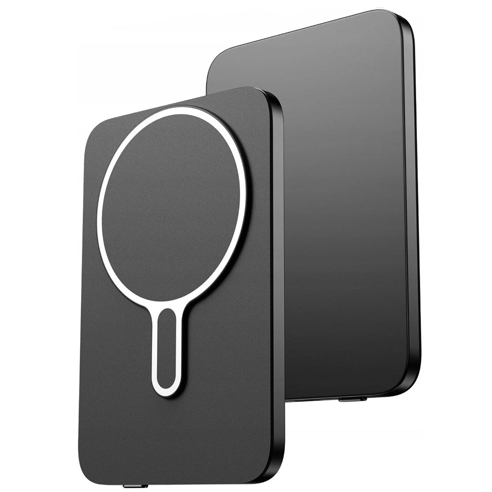 Vezeték nélküli külső akkumulátor 3MK MagSnap Go, 5000mAh, 20W, PD + FQI, 1 x QI - 1 x USB-C, Szürke