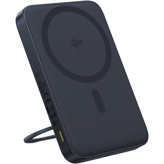 Baseus PicoGo külső vezeték nélküli akkumulátor, 5000mAh, 20W, PD + FQI, 1 x QI - 1 x USB-C, Fekete P10076802123-00