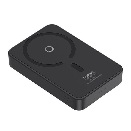 Baseus MagPro PPCXZ05 vezeték nélküli külső akkumulátor, 5000mAh, 20W, PD + FQI, 1 x QI - 1 x USB-C, Fekete P10064101123-00