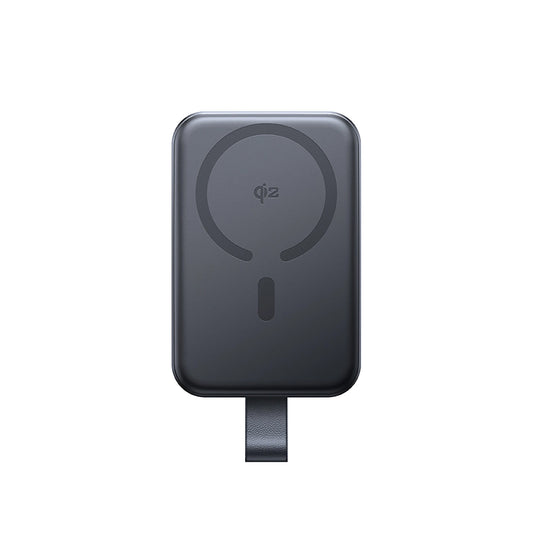 Joyroom JR-PBM11 vezeték nélküli külső akkumulátor, 10000mAh, 22.5W, QC + PD + FQI, 1 x QI - 1 x USB-A - 1 x USB-C, Fekete