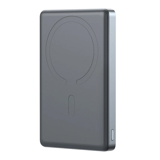 Joyroom JR-PBM08 Pro vezeték nélküli külső akkumulátor, 10000mAh, 22,5W, PD + FQI, 1 x QI - 2 x USB-C, Szürke