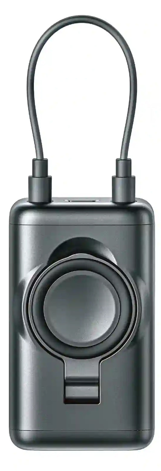 Joyroom JR-W13 vezeték nélküli külső akkumulátor, 5000mAh, 18W, PD + QI, 1 x Lightning - 1 x QI - 1 x USB-C, Fekete