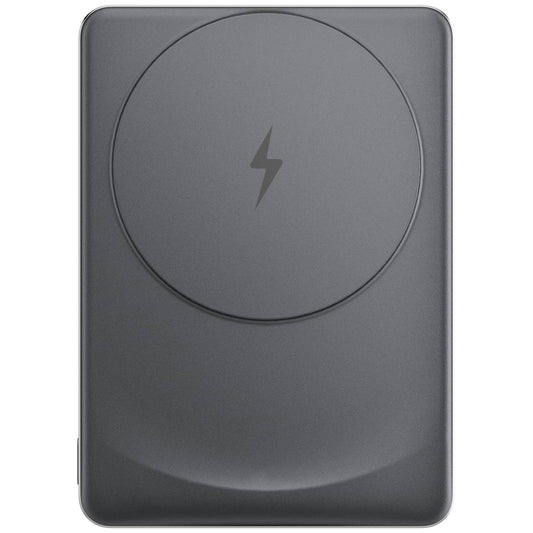 OnePlus Slim Magnetic vezeték nélküli külső akkumulátor, 5000mAh, 10W, FQI, 1 x USB-C, Szürke 5411100015