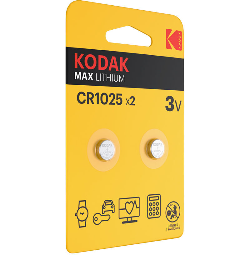 Kodak Max elem, CR2025, 2 darabos készlet