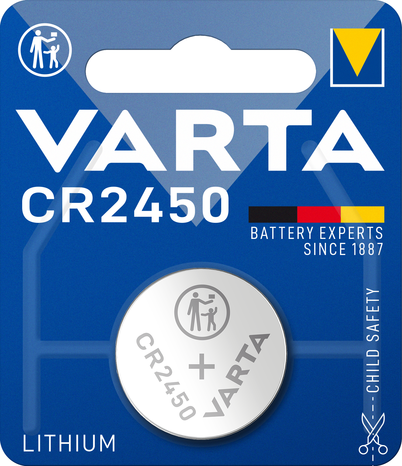 Varta akkumulátor, CR2450