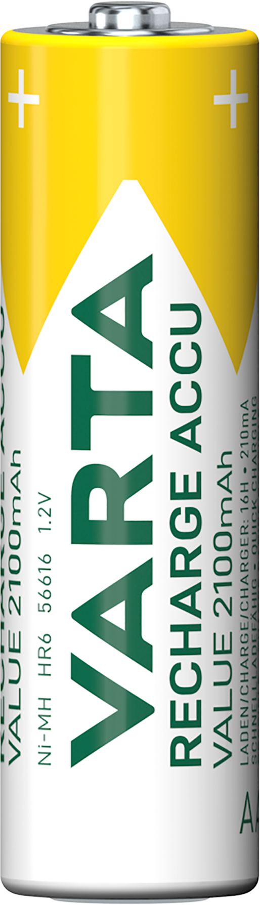 Varta Professional újratölthető akkumulátor, AA / HR6, 2100mAh, 4 darabos készlet
