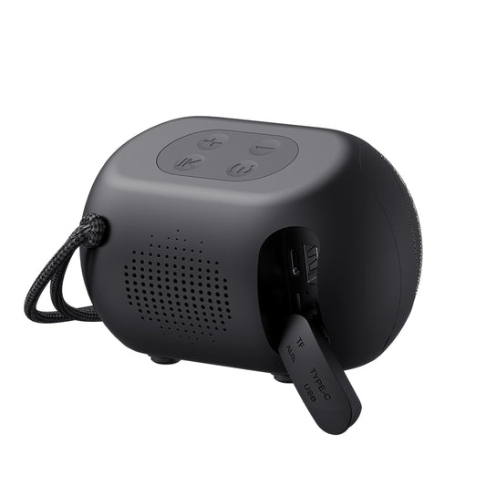 Hordozható Bluetooth Hangszóró HAVIT SK885BT, 8W, RGB, Vízálló, Fekete