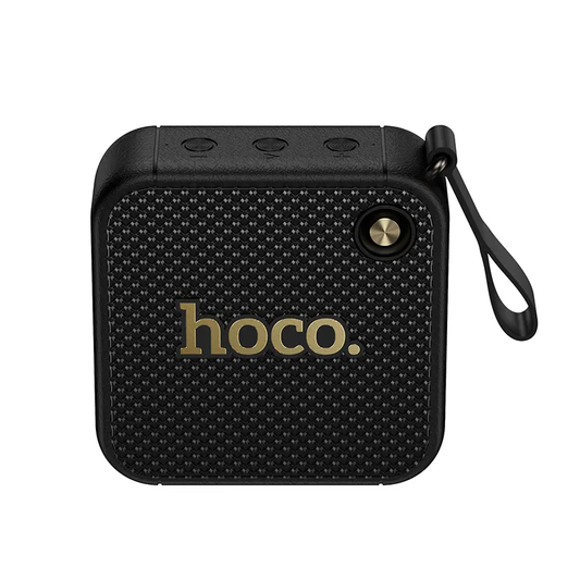 HOCO HT1 Bluetooth hordozható hangszóró, 8W, TWS, fekete
