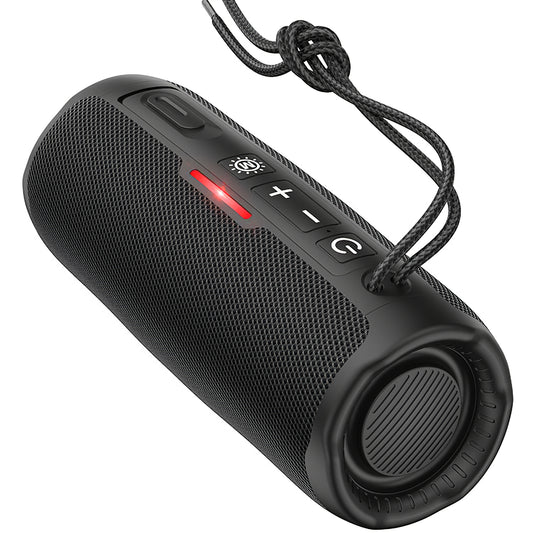 Hordozható Bluetooth Hangszóró HOCO HC16, 2 x 5W, TWS, Fekete