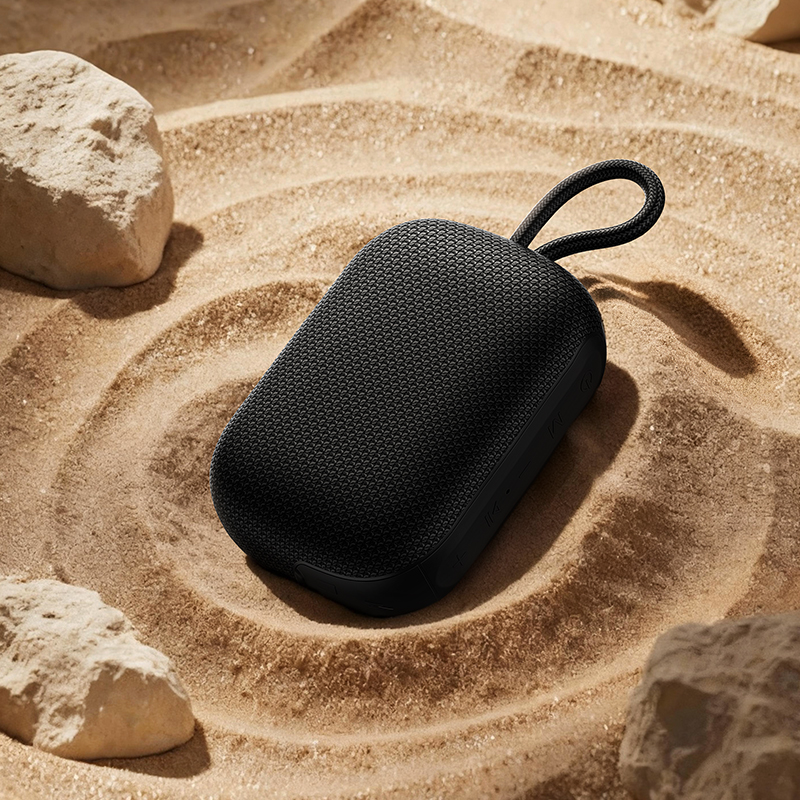 HOCO HC46 Bluetooth hordozható hangszóró, 7W, TWS, Szürke