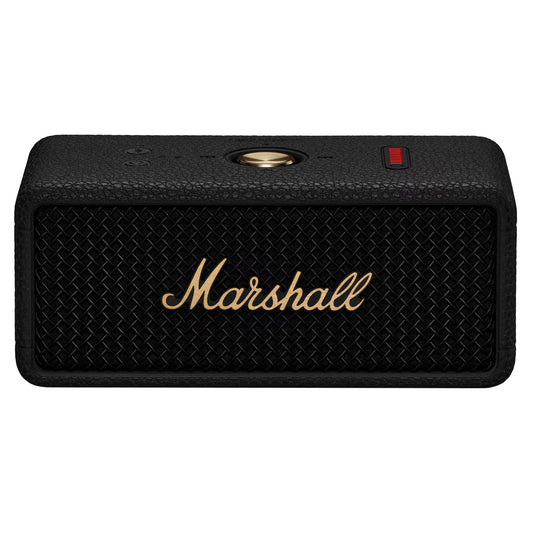 Marshall Emberton II hordozható Bluetooth hangszóró, 20W, vízálló, fekete-arany