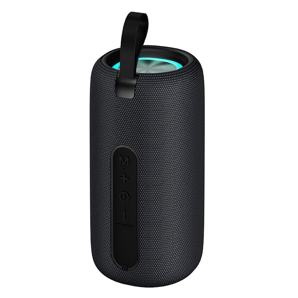 McDodo BS-1410 hordozható Bluetooth hangszóró, 2 x 5W, RGB, vízálló, fekete