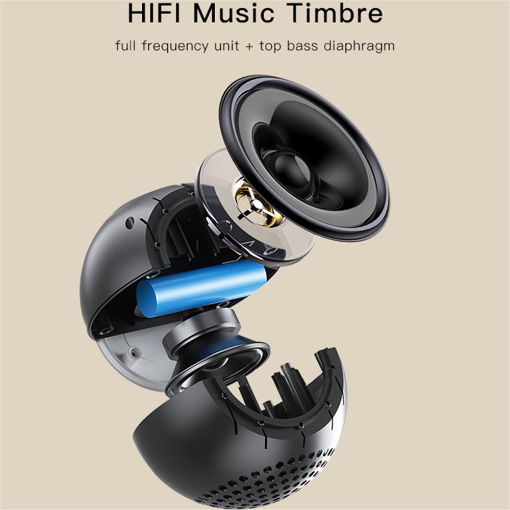 Hordozható Bluetooth Hangszóró Yesido YSW13, 5W, RGB, Kék