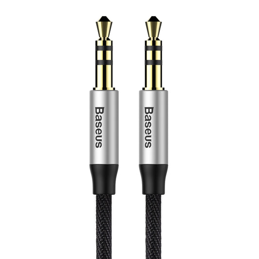 Audiokábel 3.5mm - 3.5mm Baseus Yiven M30, 1.5m, Fekete