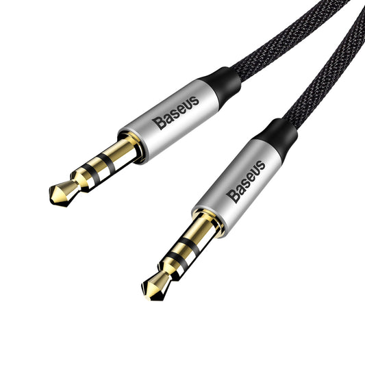 Audiokábel 3.5mm - 3.5mm Baseus Yiven M30, 1.5m, Fekete